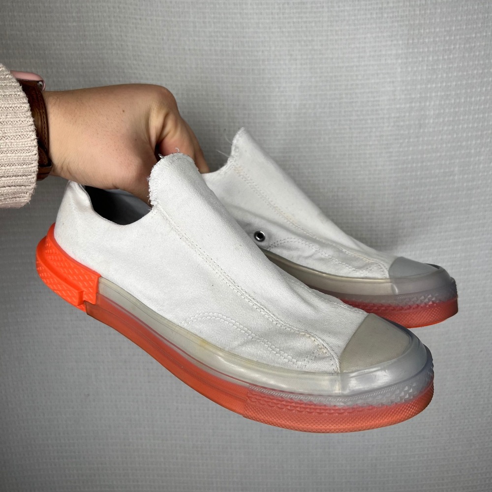 Converse Chuck Taylor‎ All Star Disrupt CX Slip White Orange Sneakers men 7